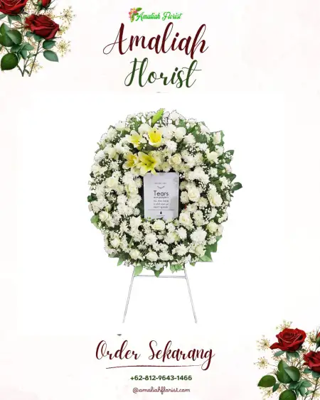 Krans Bunga Duka Klaten Utara